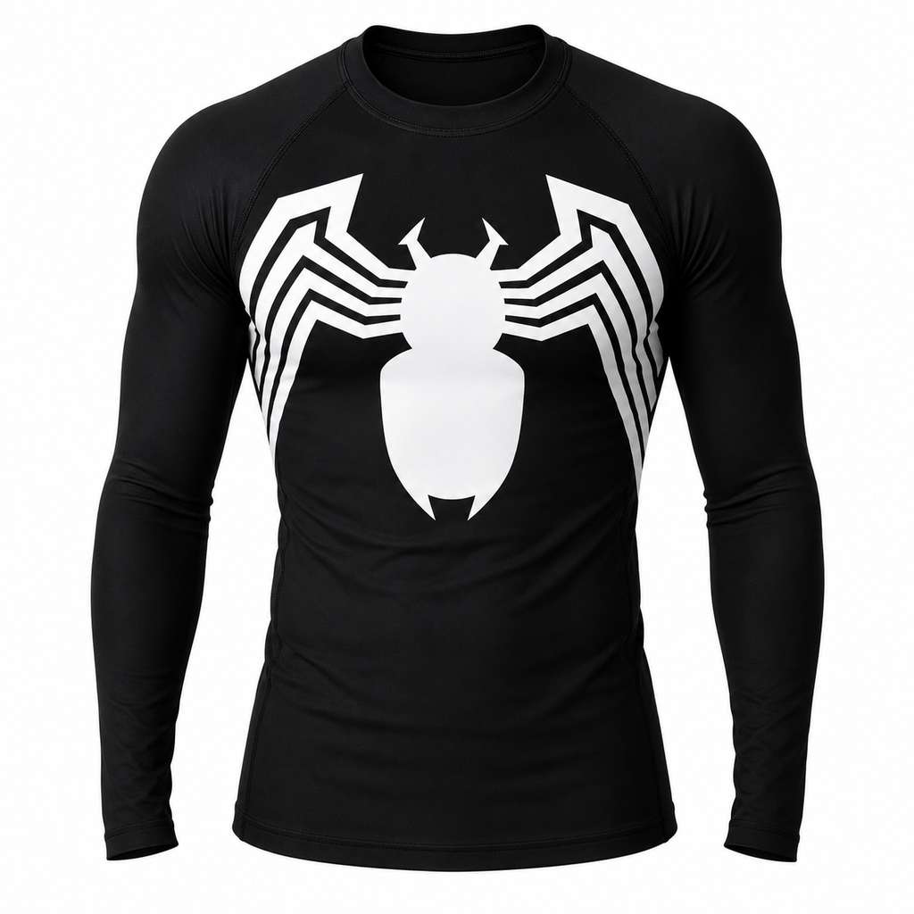 Symbiote Spiderman Compression shirt