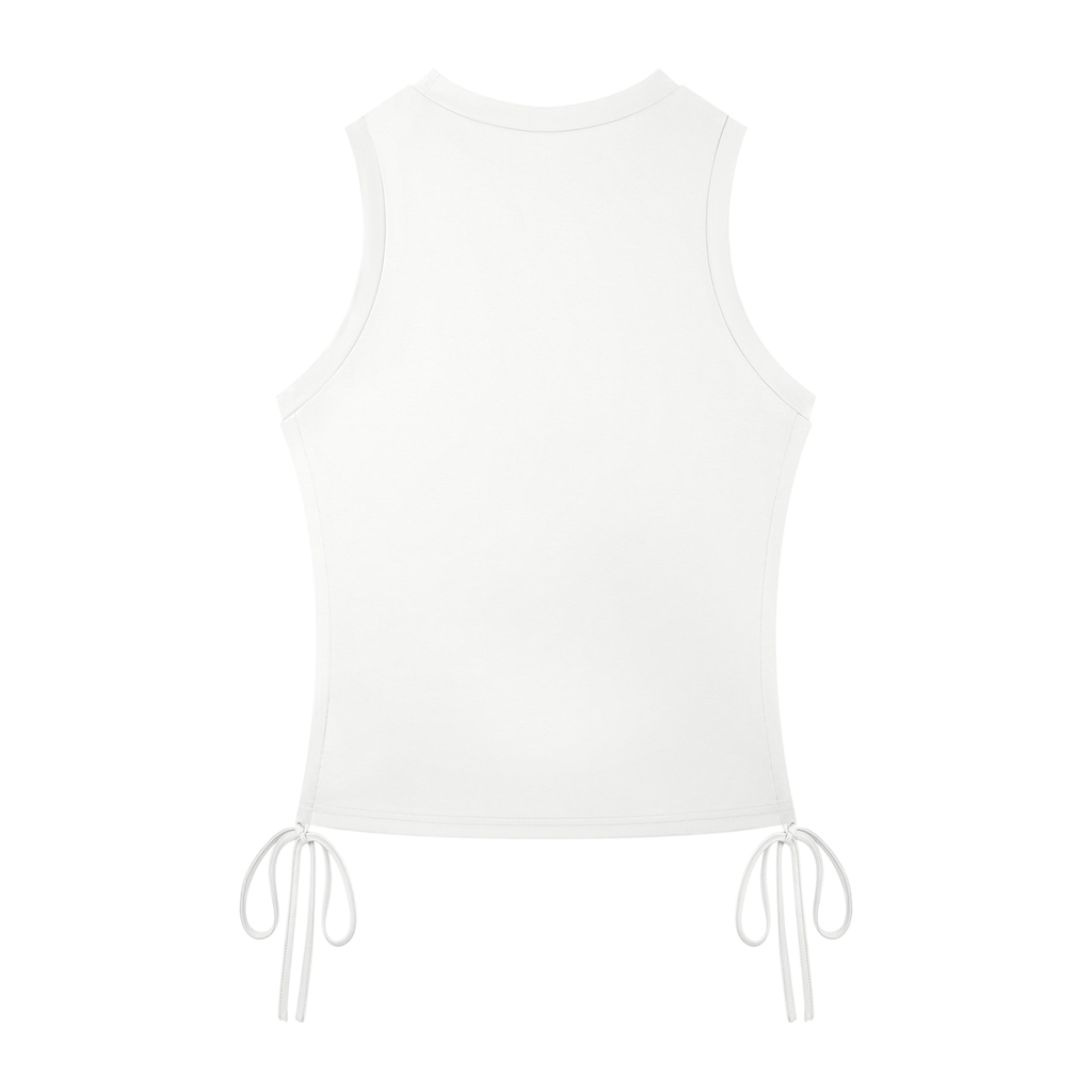 Mary Jane Drawstring Tank Top