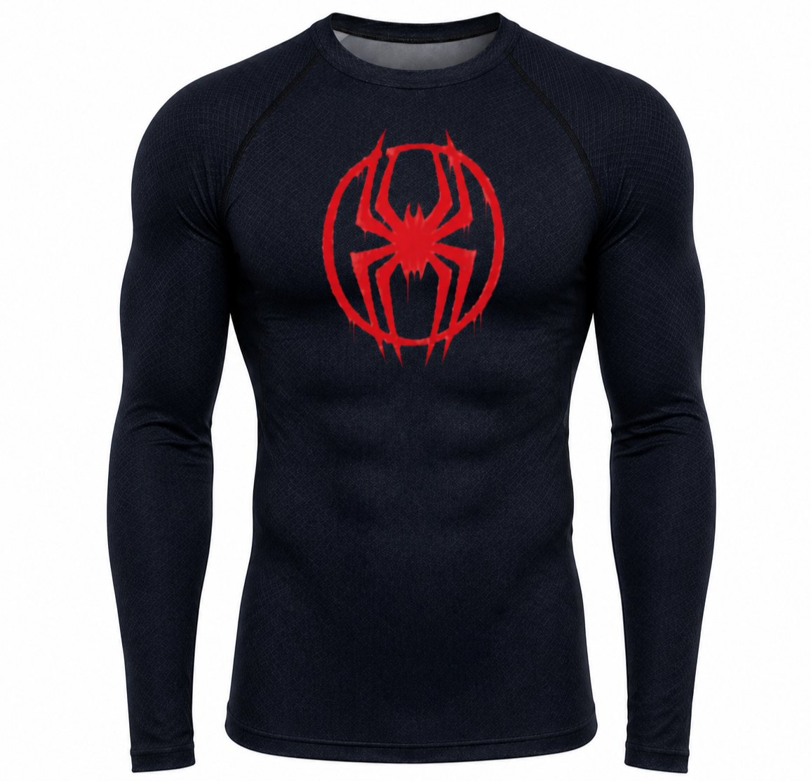 Spiderman Miles Morales  spider-verse compression shirt