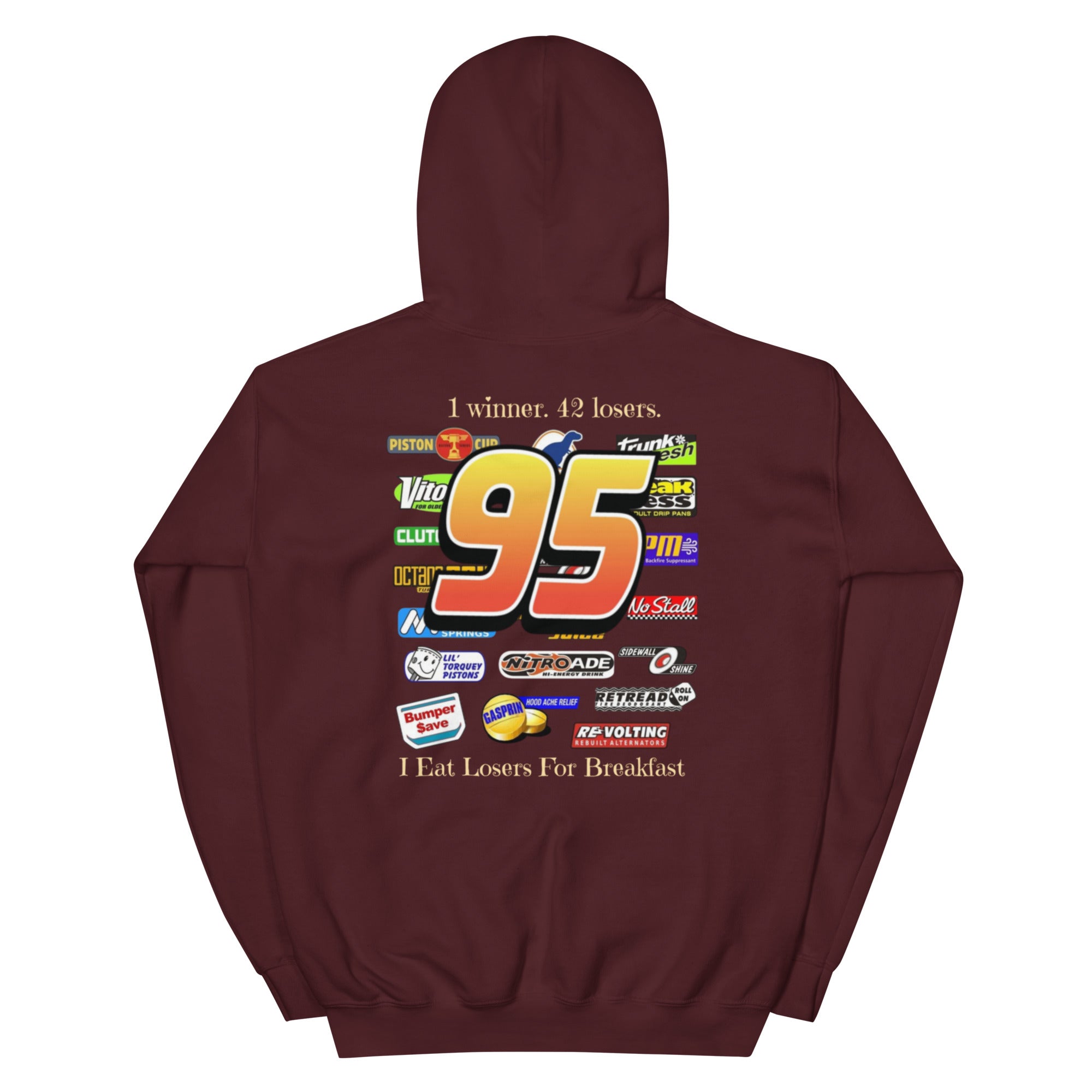 Lightning Mcqueen Oversize Hoodie