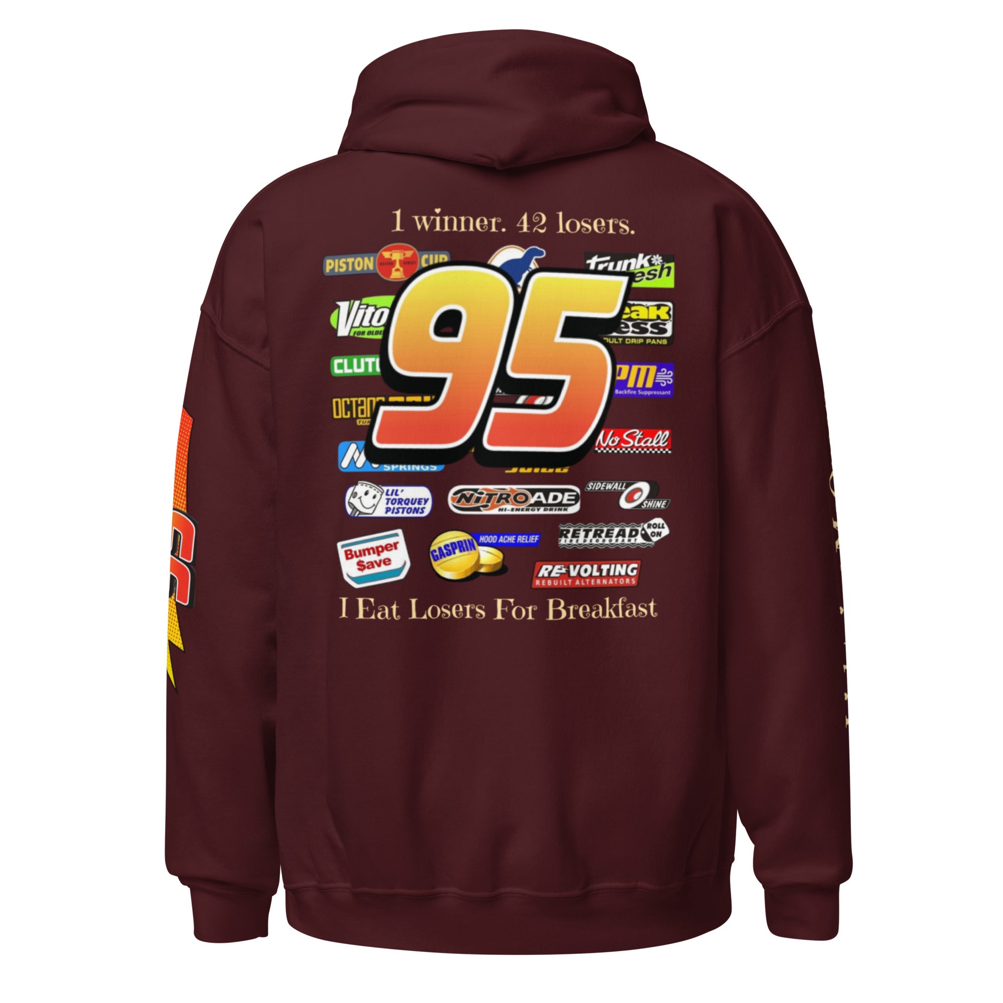 Lightning Mcqueen Oversize Hoodie