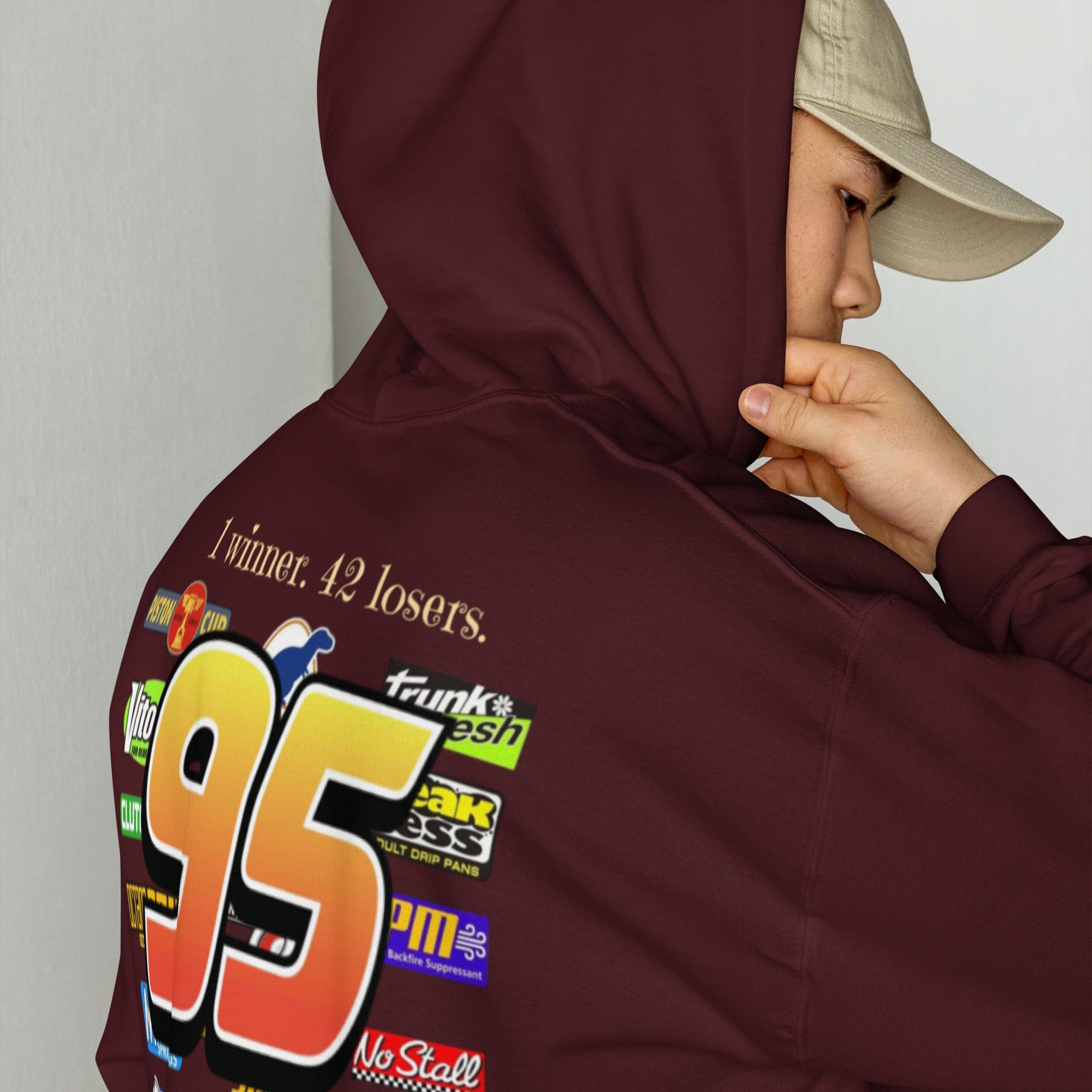 Lightning Mcqueen Oversize Hoodie