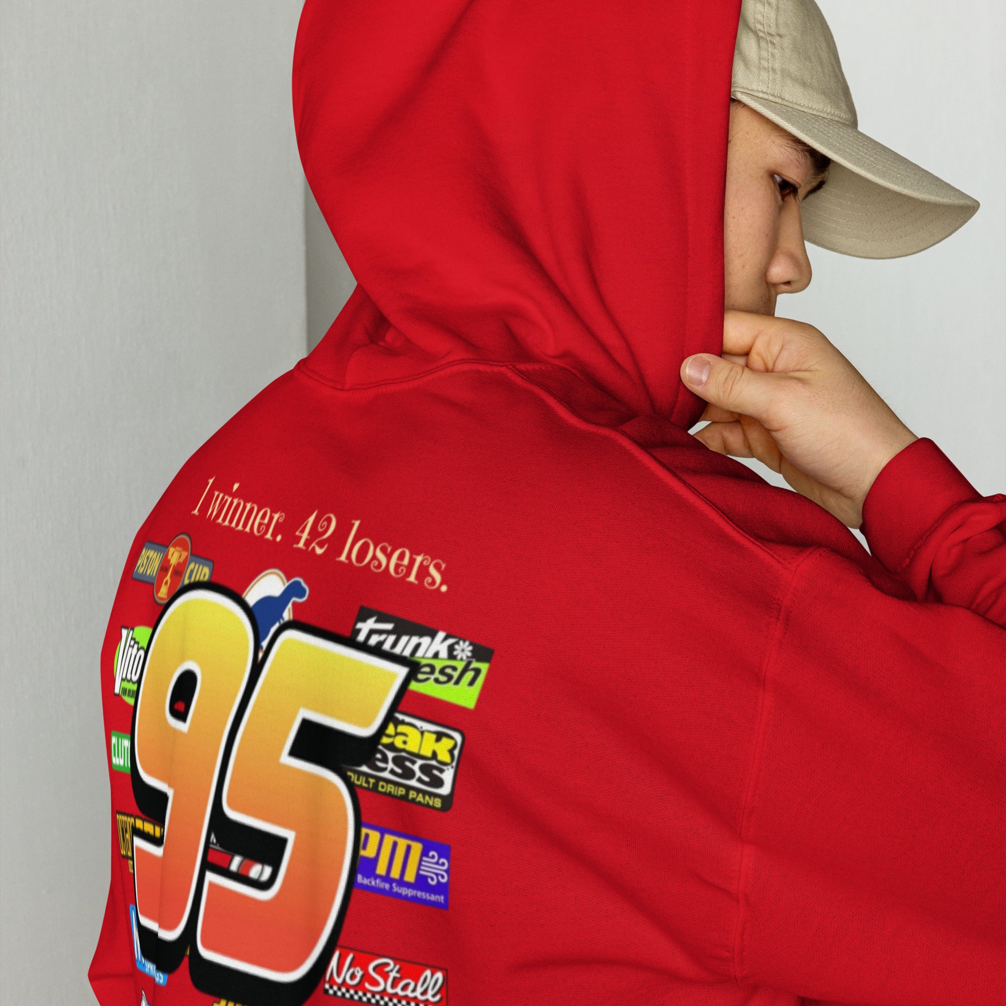 Lightning Mcqueen Oversize Hoodie